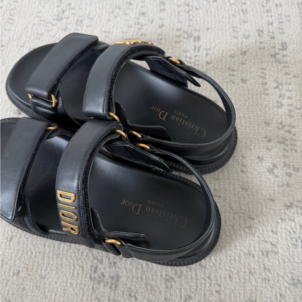 Dior dad sandals black 37 - Picture 3 of 3